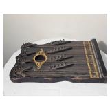 Antique AEOL A Eichier Zither Harp