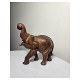 Hand Carved Elephant Figure