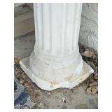 Neoclassical Plaster Column Pedestal