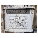 Antique Cast Iron Mailbox