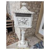 Antique Cast Iron Mailbox