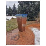 Modern Tapered Glazed Planter