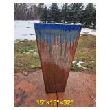 Modern Tapered Glazed Planter