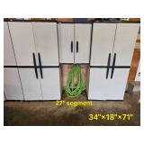 Rugged Garage Storage Lockers Group A