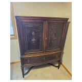 English Regency Mahogany Bedroom Hutch