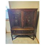 English Regency Mahogany Bedroom Hutch