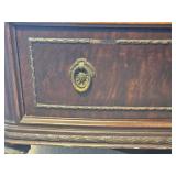 English Regency Mahogany Bedroom Hutch