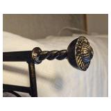 Contemporary Scrolled Steel Queen Bed Frame