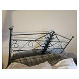 Contemporary Scrolled Steel Queen Bed Frame