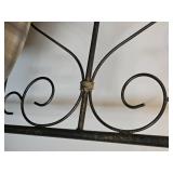 Contemporary Scrolled Steel Queen Bed Frame