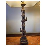 Safari Elephant Tower Table Lamp