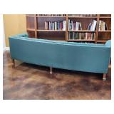 Hollywood Regency Curved Sofa