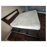 Modern King Size Trundle Storage Bed Frame