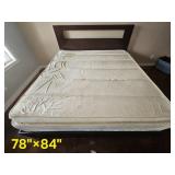 Modern King Size Trundle Storage Bed Frame