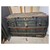 John W Throne Steamer Trunk