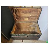 John W Throne Steamer Trunk
