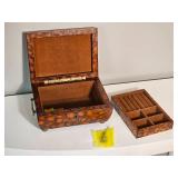 Burlwood Jewelry Box