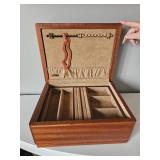 Agresti Briarwood Burl Jewelry Box