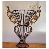 Caged Urn Umbrella Stand