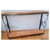 Black Iron Aquarium Stand