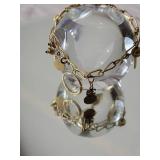 10K Yellow Gold Vintage Charm Bracelet ~ 15g