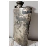 Large Sterling Silver Flask ~ 271g