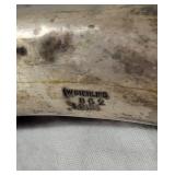 Large Sterling Silver Flask ~ 271g