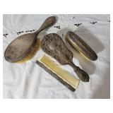 Antique Sterling Siver Dresser Set Assortment