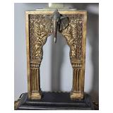 Elephant Motif Architectural Table Lamp with Decorative Arch Form by Uttermost - A