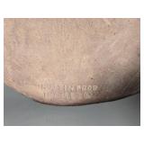 Mixed Media Sculpture of Figure Within Organic Form