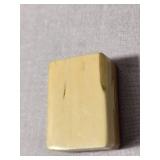 Vintage Asian Bone Mahjong Game Set in Storage Case