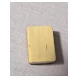 Vintage Asian Bone Mahjong Game Set in Storage Case