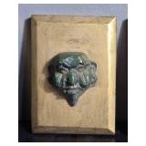 El Arte Azteca Mexican Carved Mask Wall Plaque Collection