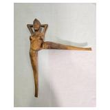 Hand Carved Primitive Figural Nutcracker