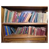 Large Vintage Book Collection Including Literature Reference and Antique Volumes