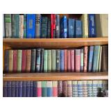 Large Vintage Book Collection Including Literature Reference and Antique Volumes