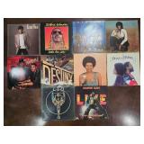 Soul and R and B Vinyl Record Collection Featuring Marvin Gaye and Stevie Wonder