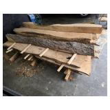 Live Edge Hardwood Planks and Offcuts Lot