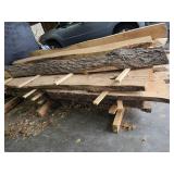 Live Edge Hardwood Planks and Offcuts Lot
