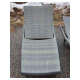 Pair of Frontgate Woven Outdoor Chaise Lounges - B