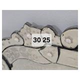 Elegant Venetian Style Etched Decorative Wall Mirror