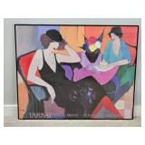 Itzchak Tarkay Givon Framed Art Print by Romm Art Editions