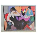 Itzchak Tarkay Givon Framed Art Print by Romm Art Editions