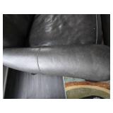 Barcalounger Black Leather Recliner Chair