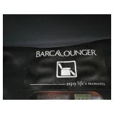 Barcalounger Black Leather Recliner Chair