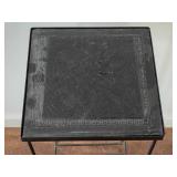 Elegant Black Metal Plant Stand