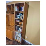 Teak Entertainment Bookcase