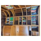 Teak Entertainment Bookcase