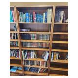 Teak Bookcase Shelving Five Unit System