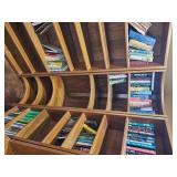 Teak Bookcase Shelving Five Unit System